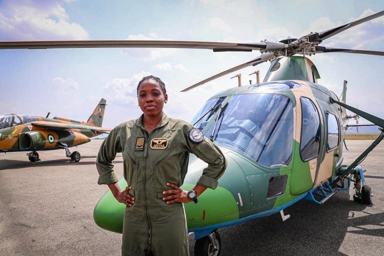 Nigerian Air force loses first female combatant helicopter pilot