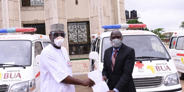 Rivers, Kwara get 6 ambulances, N100m each from BUA