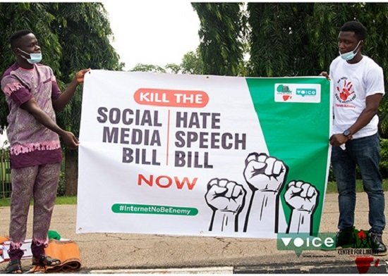 Nigerians protest against social media, hate speech bills Nigerians protest against social media, hate speech bills