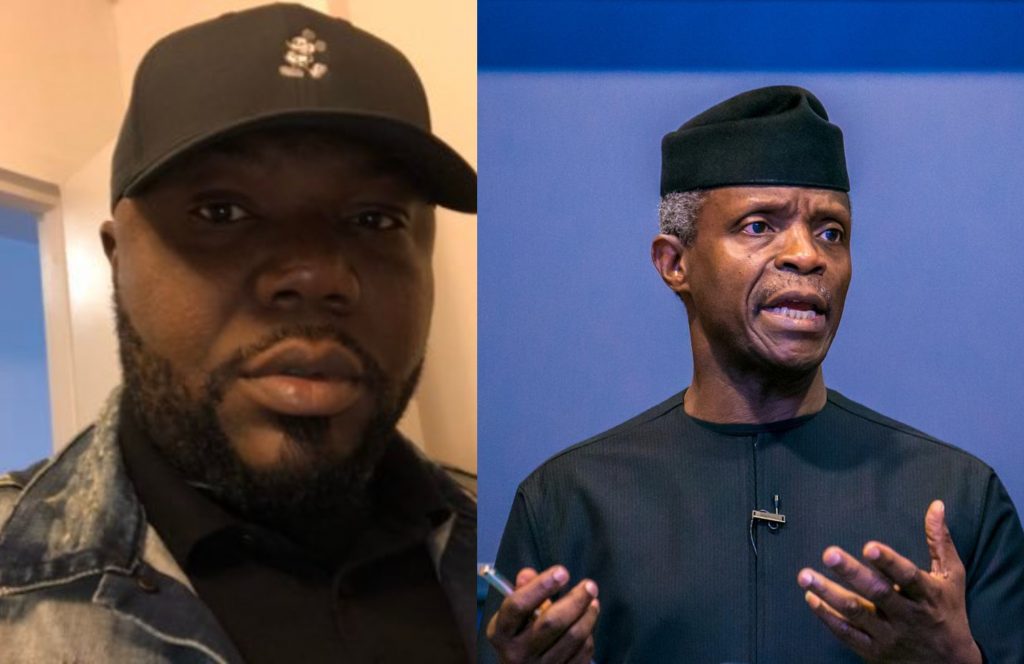 Resign first then sue me – Jackson Ude reacts to Osinbajo’s petition to IGP