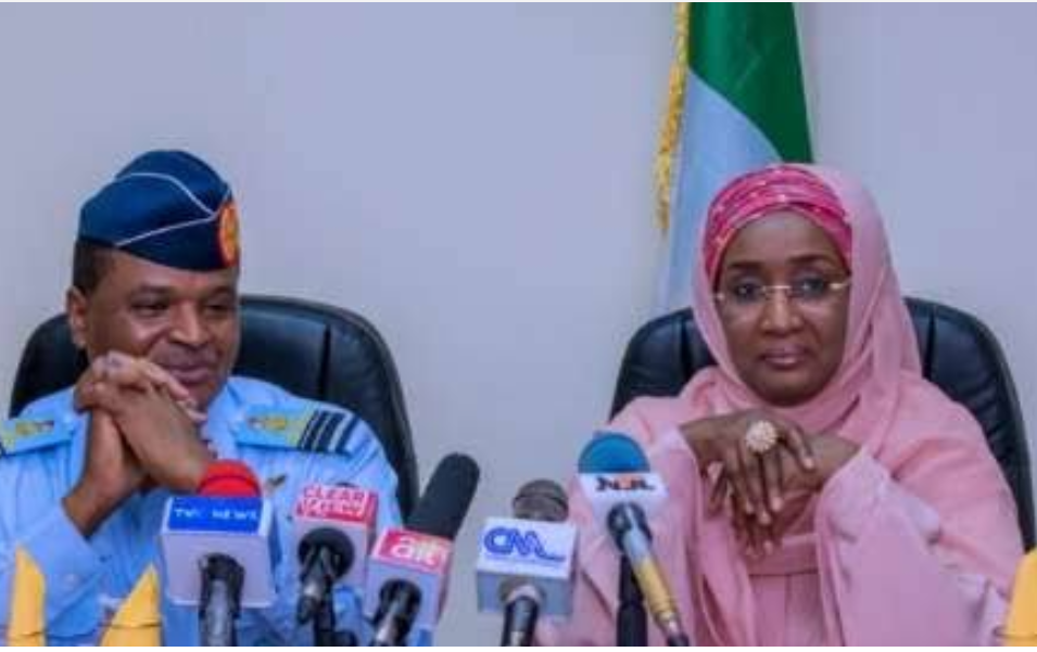 Buhari’s Chief of Air Staff marries Humanitarian Affairs minister