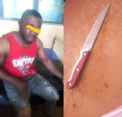Man arrested for stabbing woman, attempting to cut body part for ritual in Anambra