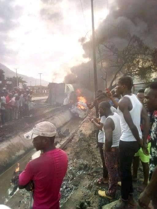 Many feared dead including children in Kogi tanker blast