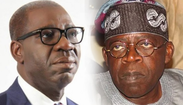 Obaseki doesn’t deserve your votes, reject him, Tinubu tells Edo voters