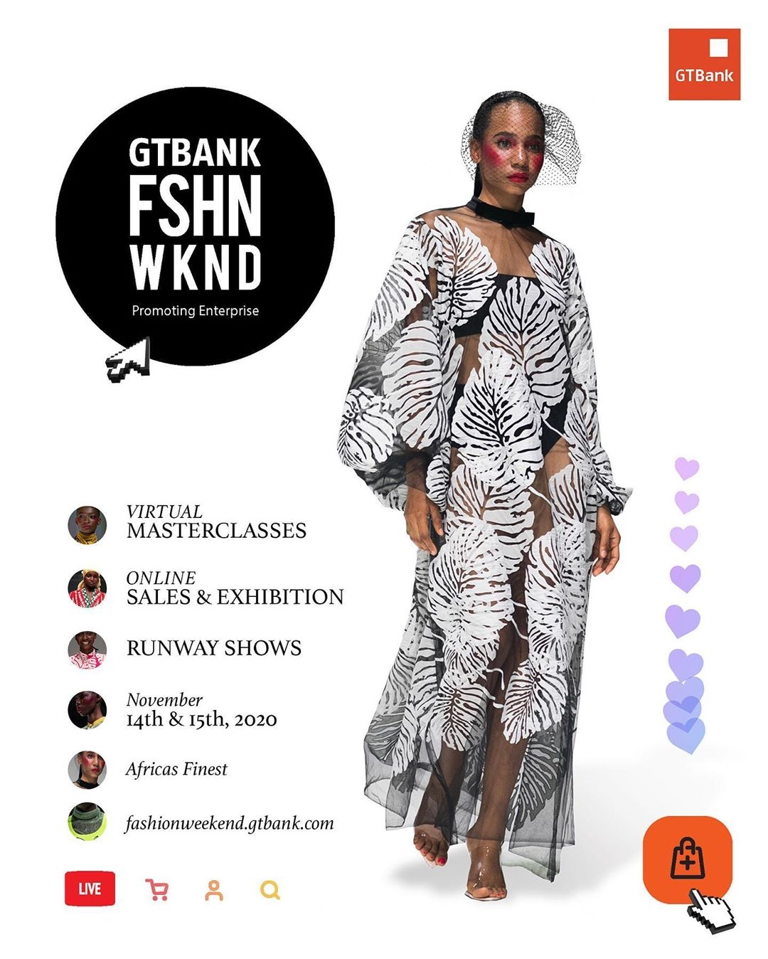 GTBank Fashion Weekend returns for the 5th year, to hold Nov. 14 – 15