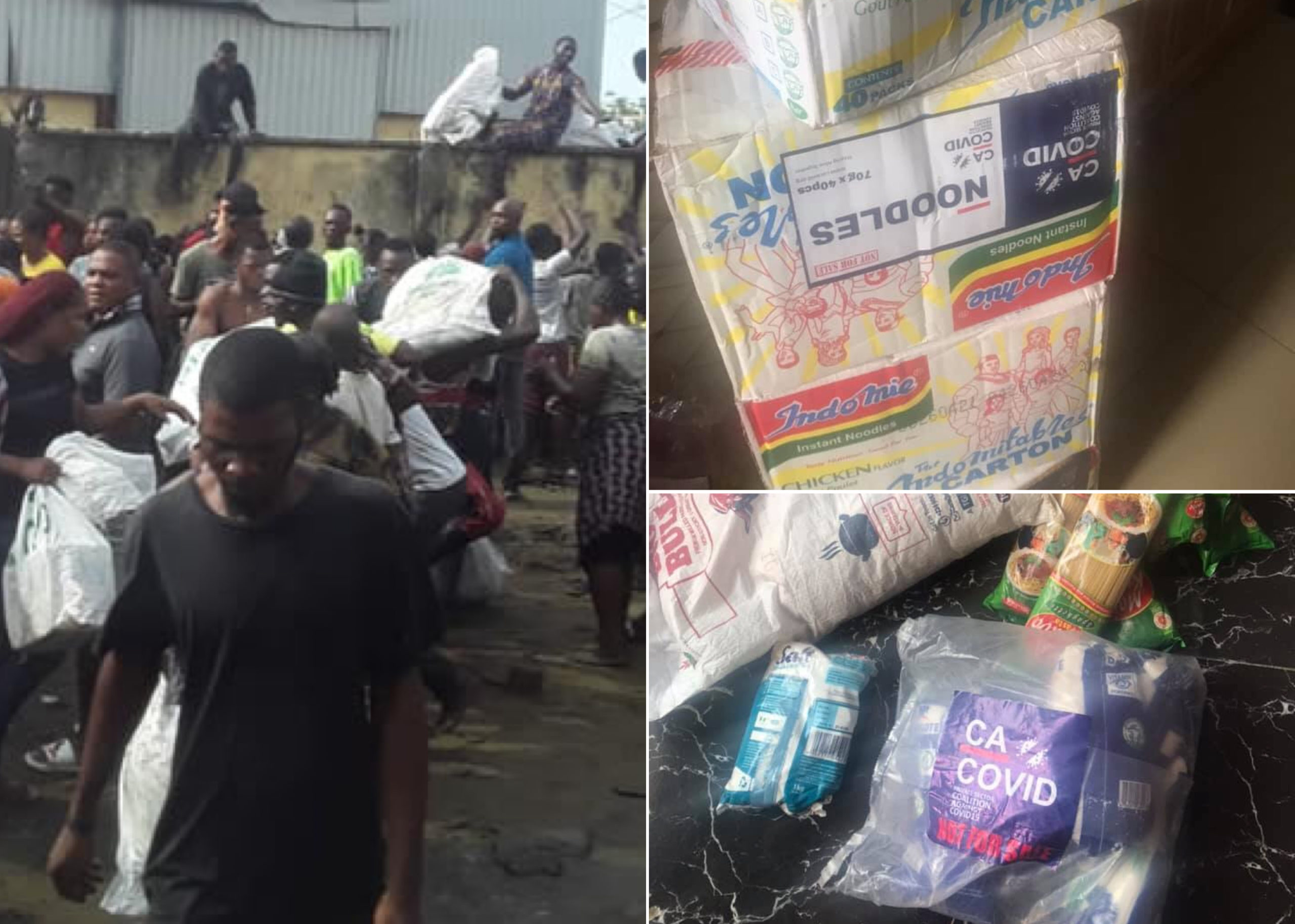 LASG addresses ransacking of COVID-19 palliatives’ warehouse by residents