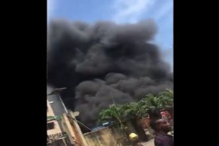 Armed thugs set ablaze Ajeromi LG secretariat, loot offices