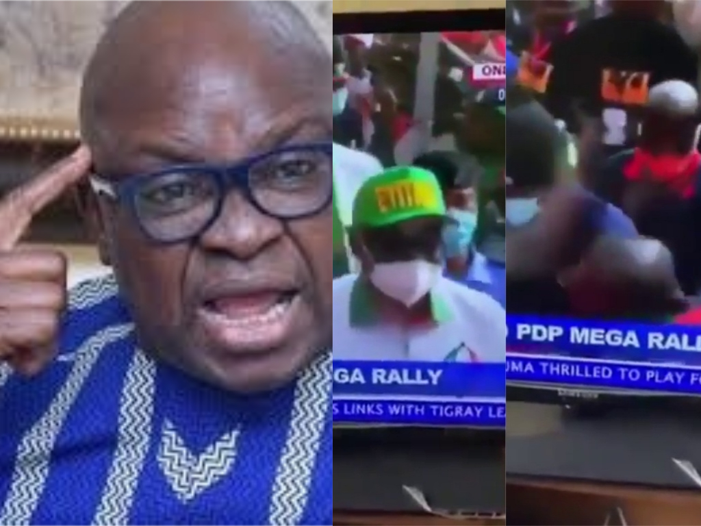 Fayose petitions security agencies over cap removal at PDP rally, says, “I must not die like Bola Ige”