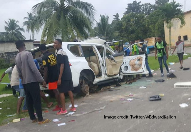 Hoodlums vandalise UN Calabar office