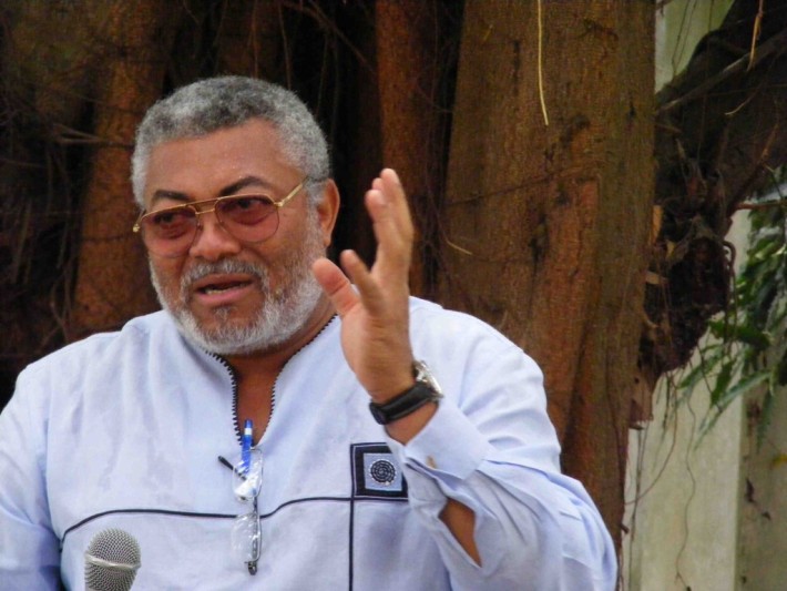 Ex Ghanaian president, Jerry Rawlings is dead