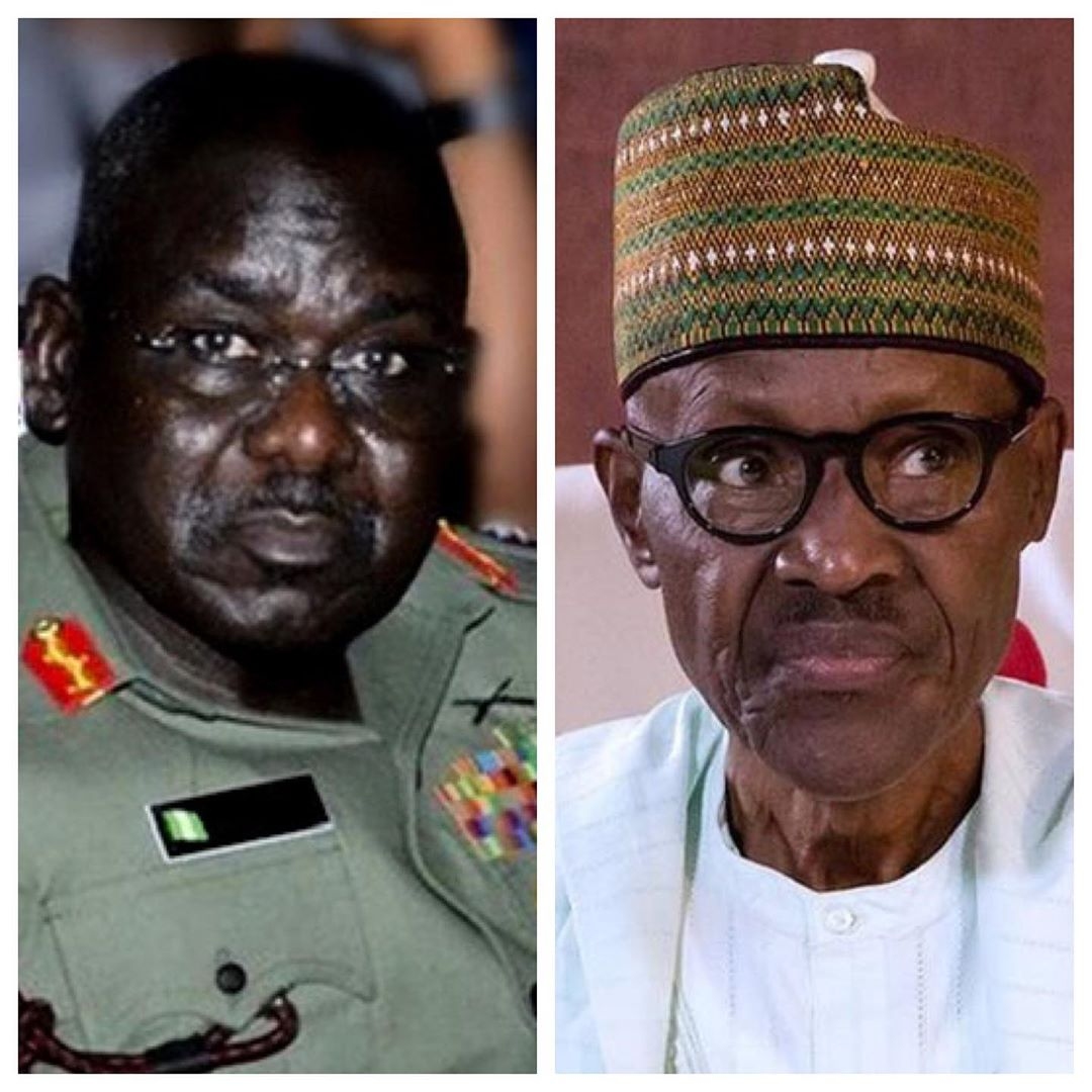 Buhari, Buratai are hiding behind one finger