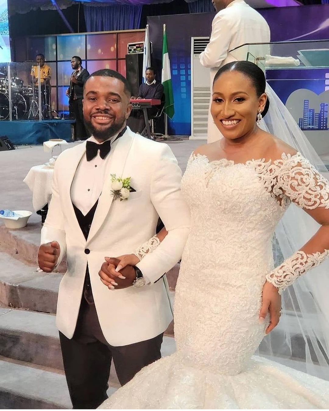 Actor, William Uchemba ties the knot with partner, Brunella Oscar
