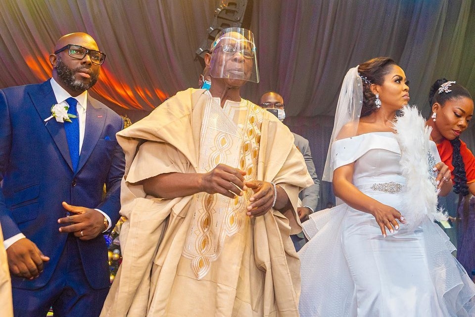 Former President Obasanjo’s son, Seun ties the knot