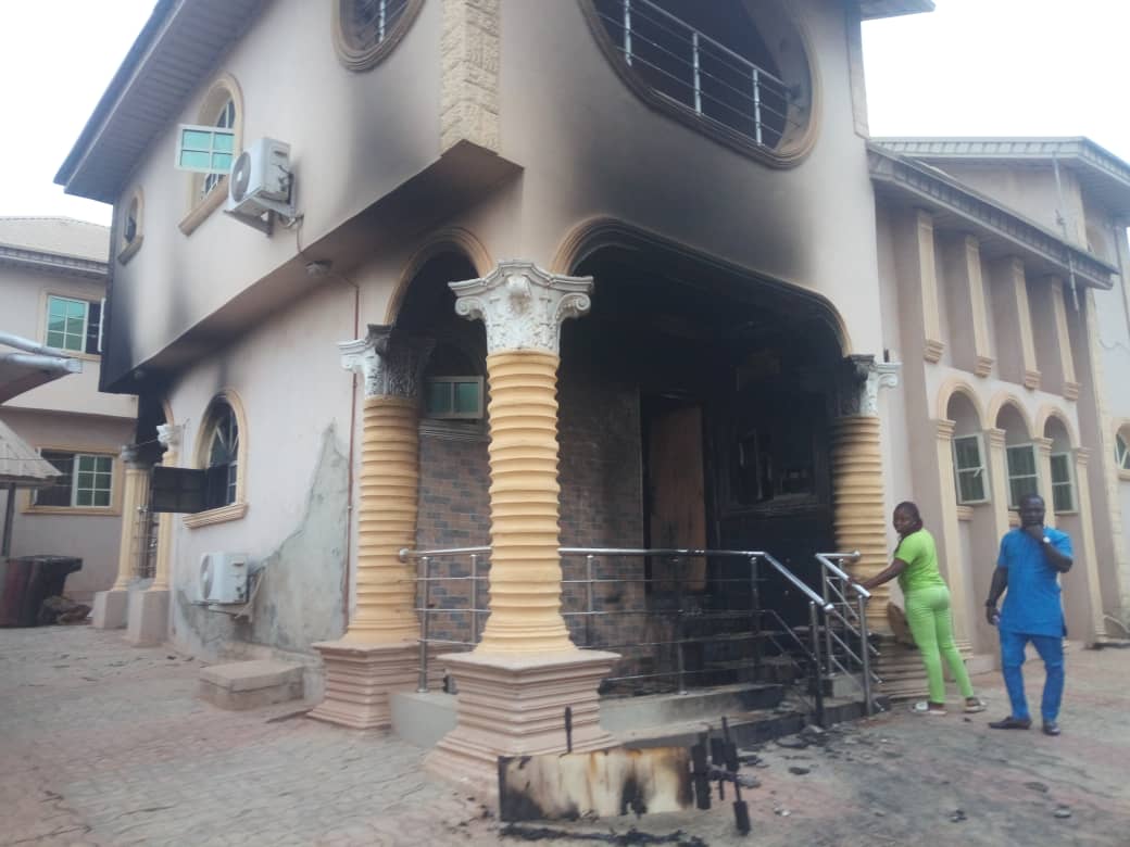 Arsonists set Sunday Igboho’s Ibadan residence on fire 