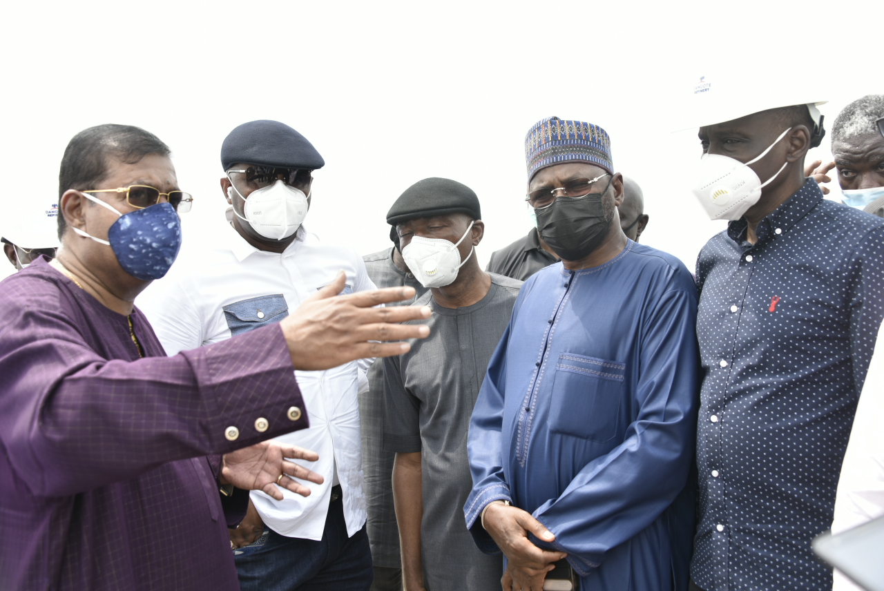 Photo News: Senate Joint House Committee on Petroleum Industry visit Dangote Refinery, Lagos