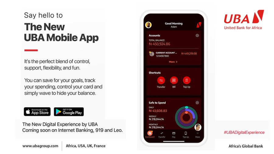UBA set to change the face of E-banking with new mobile app