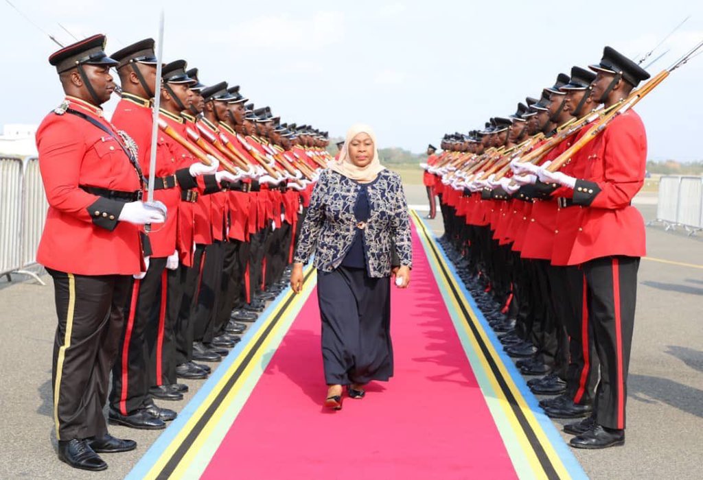 Tanzania swears in Samia’s Suluhu, as first female president