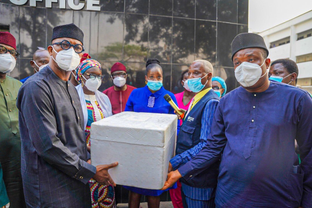 Ogun becomes first state to take delivery of COVID vaccine