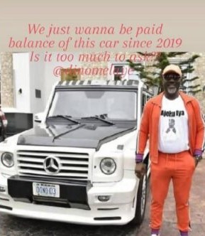 Car dealer tackles Dino Melaye over N14.5m debt