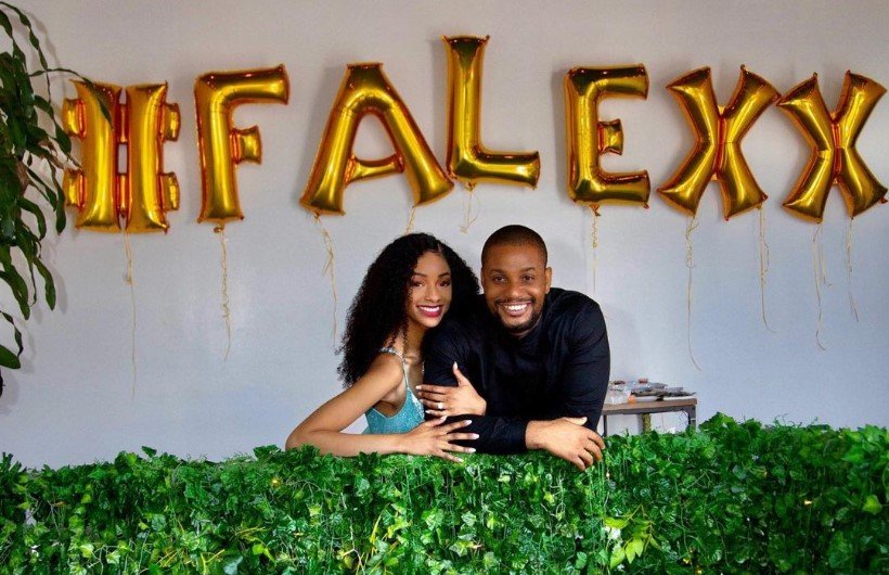 Alex Ekubo’s fiancée unfollows him on Instagram, ignites breakup rumour