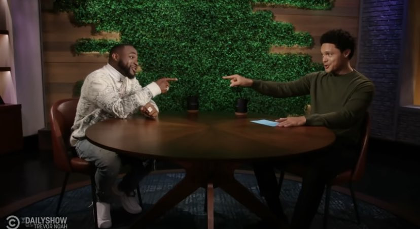 How I got into trouble for supporting #EndSars – Davido tells Trevor Noah (Video)