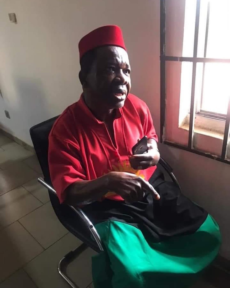 Chiwetalu Agu puts up defence, lectures Nigeria Army about dress worn at time of arrest (Video)