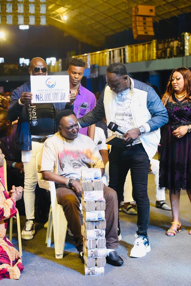 Prophet Fufeyin gifts Clem Ohameze N8m days after asking Nigerians to pray for his surgery (Photos)