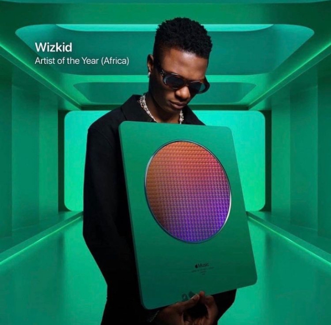 Wizkid wins Apple Music African Artist of the Year