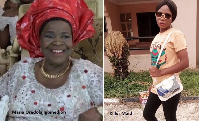 Maid strangles ex-governor Lucky Igbinedion’s mother to death, steals her money, jewelries