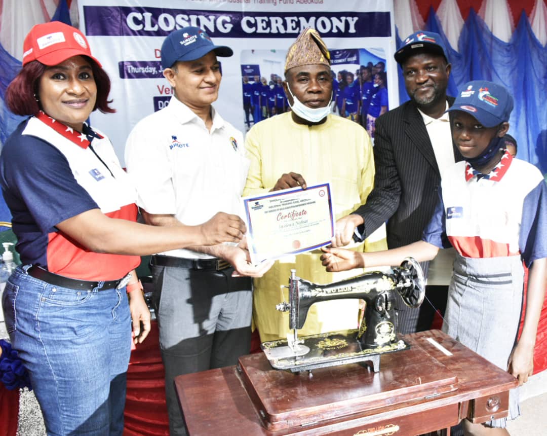 Dangote Cement empowers 245 youths in host communities