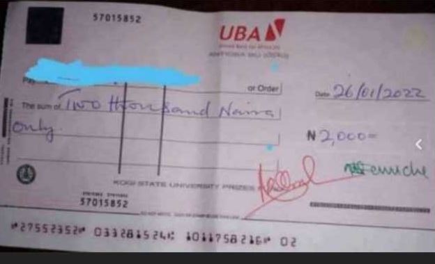 Kogi state university awards N2000 to first-class graduates, N5000 to overall best