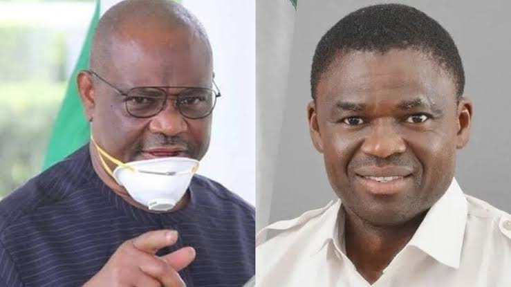 Gov Wike attacks Edo deputy gov Philip Shaibu, calls him an ingrate for threatening PDP