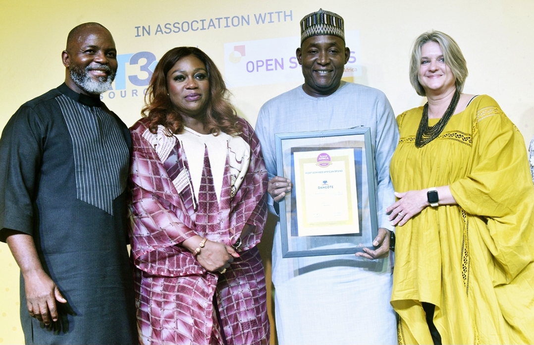 Dangote still Africa’s most admired brand for 5 consecutive years