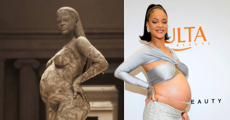 Metropolitan Museum of Art Honours Pregnant Rihanna With Sculpture