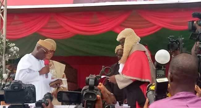 APC’s Abiodun Oyebanji takes over from Fayemi as Ekiti governor