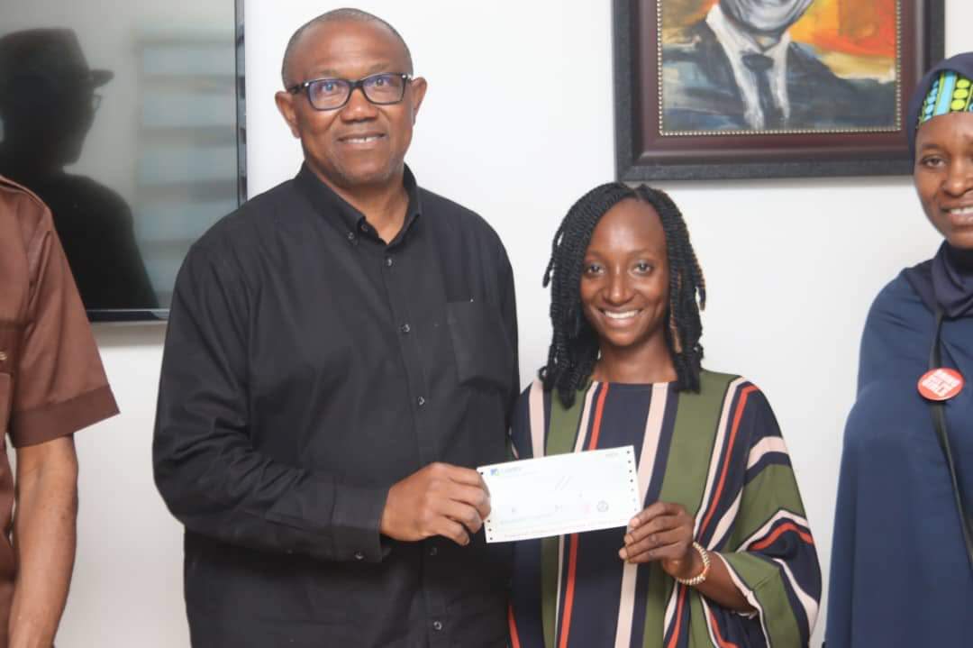 Peter Obi assists graduate in acquiring baking oven