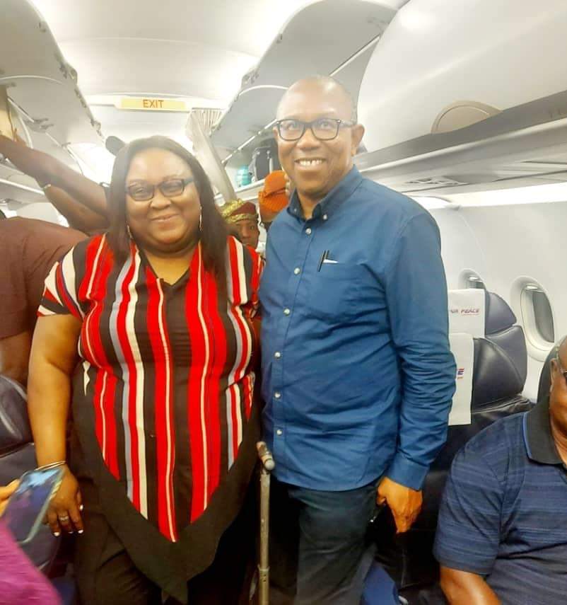 Woman narrates how Peter Obi intervened when she almost missed her flight