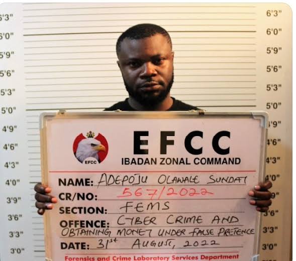EFCC arraigns Ibadan club owner, Adepoju Sunday for defrauding Americans