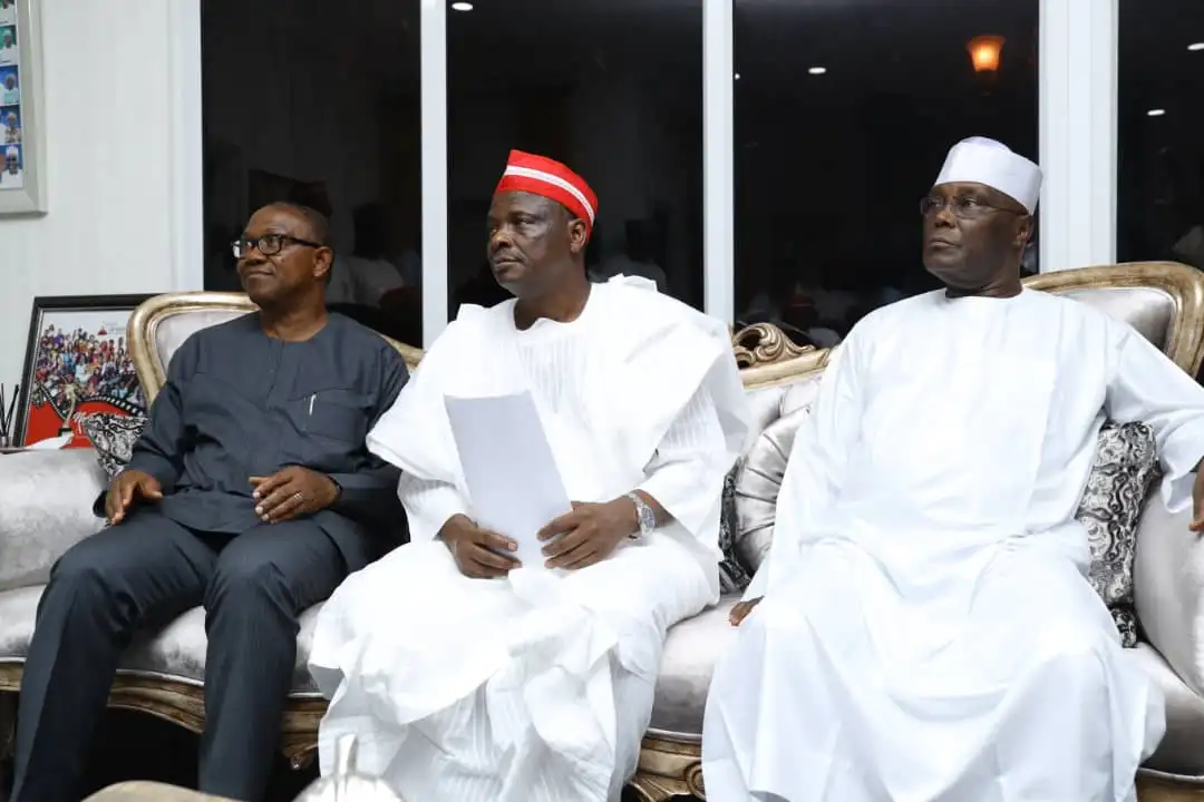 Atiku, Kwankwaso, Obi in discussions about merger