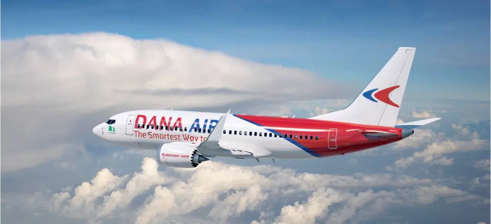 Dana Air grounds plane for investigation as aircraft skids off the runway at Lagos airport