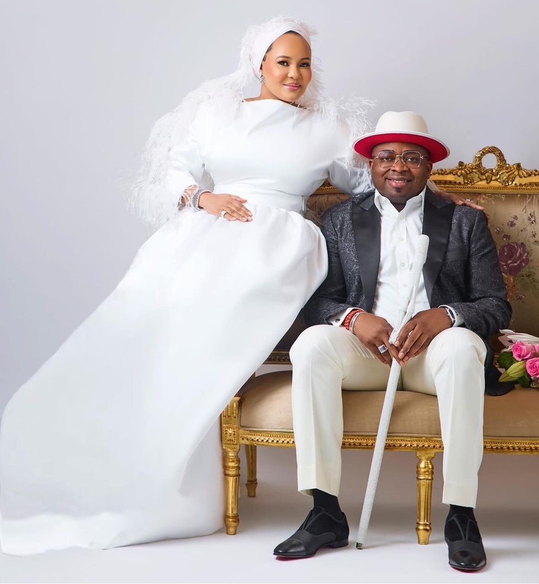 Oba Saheed Elegushi celebrates 5th wedding anniversary with second wife, Olori Hadiza