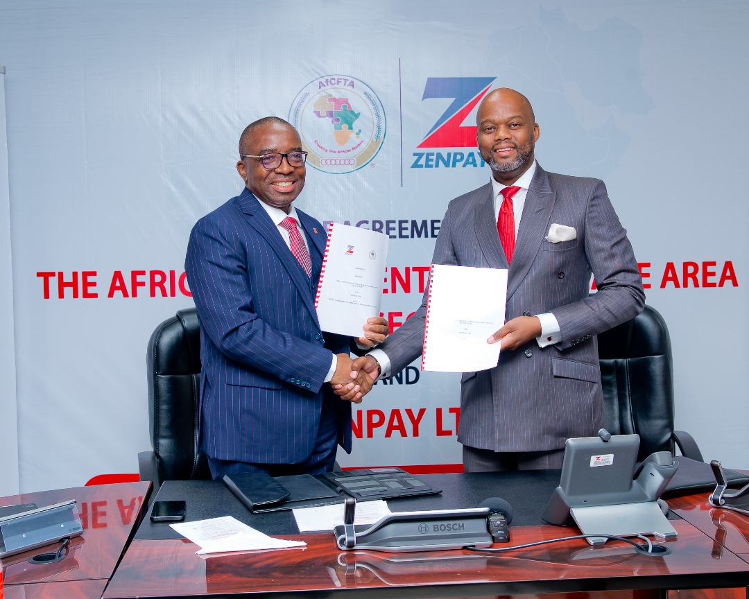 AfCFTA Secretariat and ZENPAY sign agreement to develop smart AfCTA portal for enhanced intra-African trade