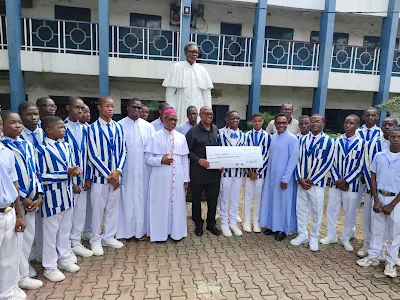 Peter Obi donates N50m to alma mater, Christ the King College