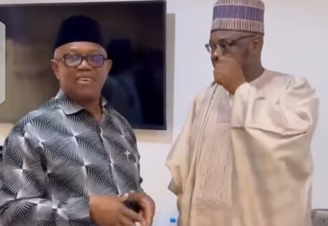 Peter Obi visits late Buhari’s family to pay his condolences