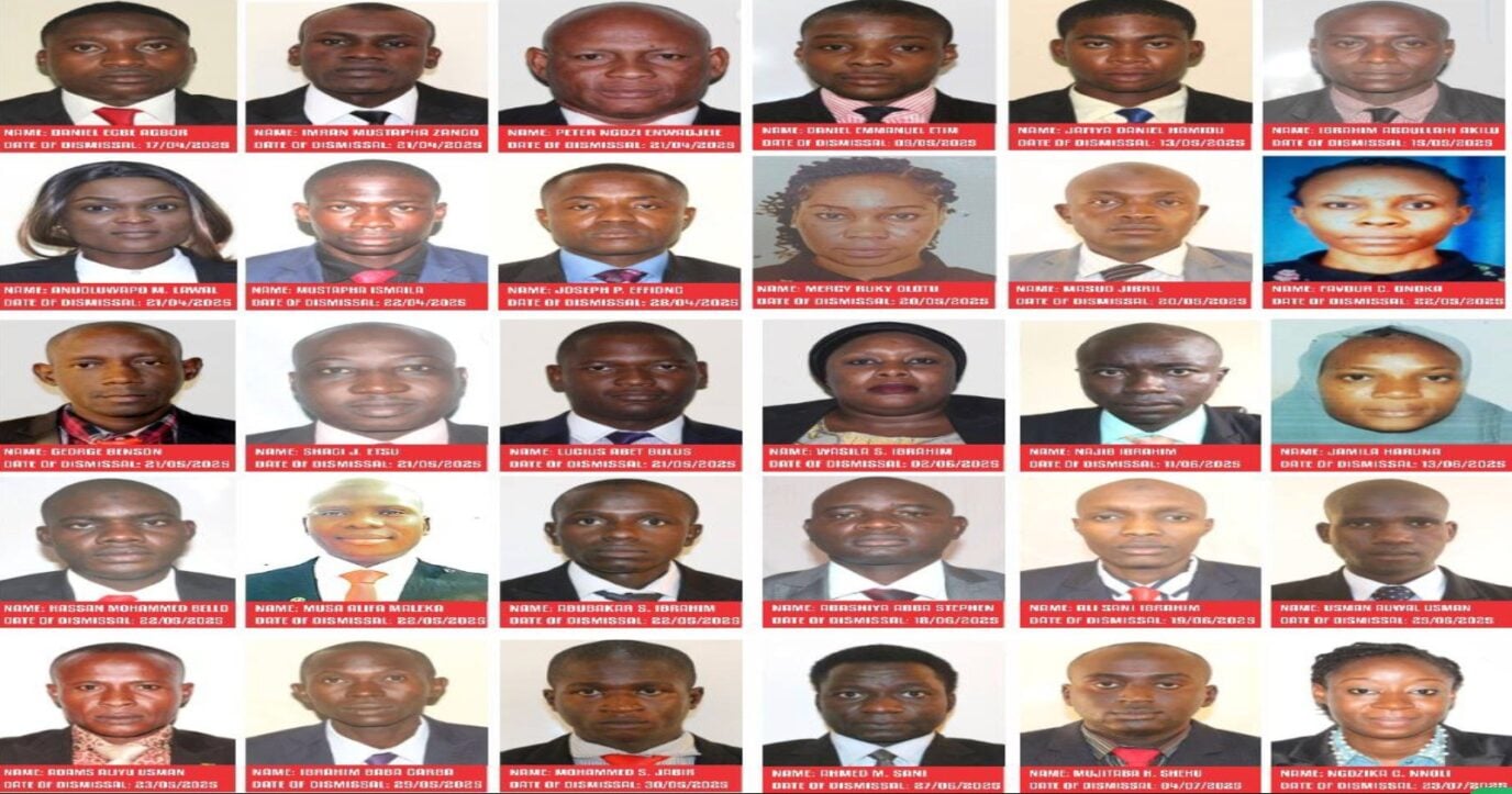 DSS dismiss 115 personnel, advice public to desist dealing with them DSS dismiss 115 personnel, advice public to desist dealing with them