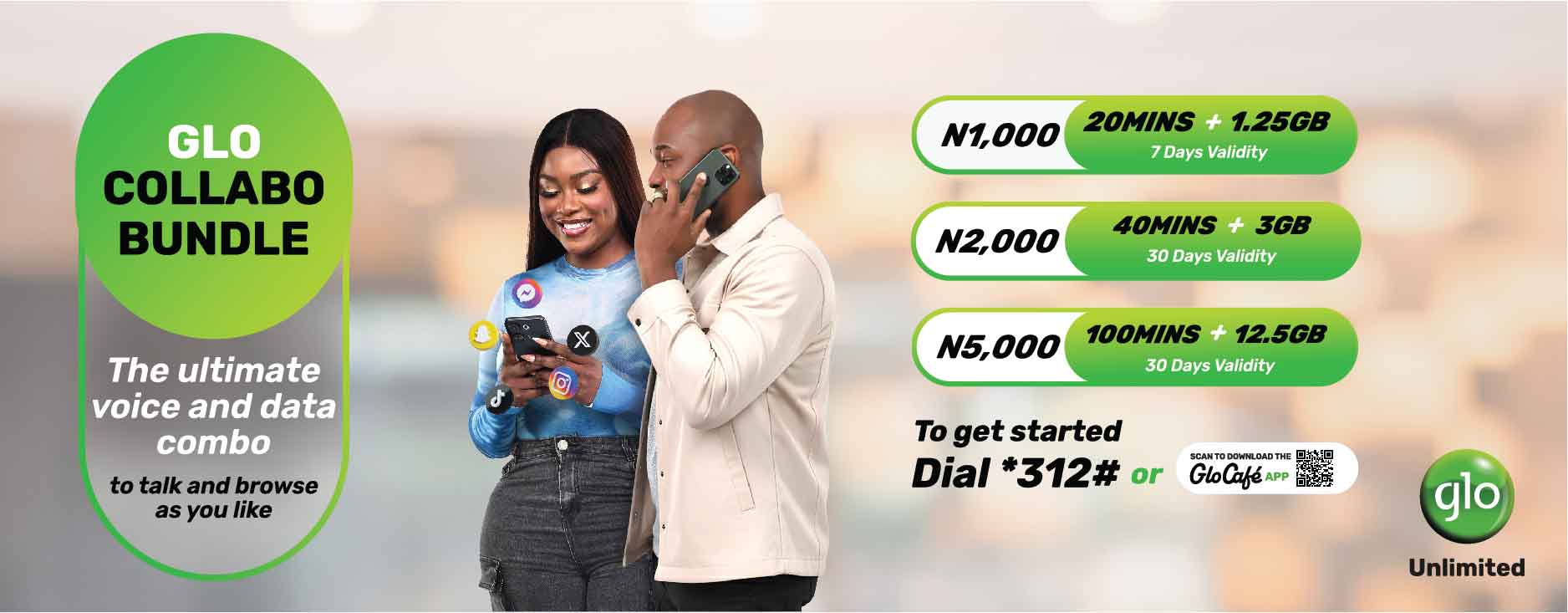 Glo launches ‘Collabo Bundles’ to give more value to voice, data users