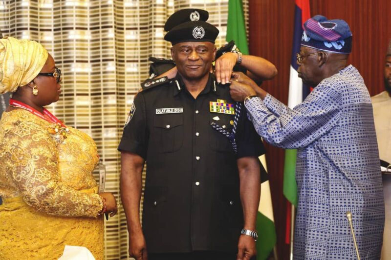 Tinubu decorates Tunji Disu as new IGP
