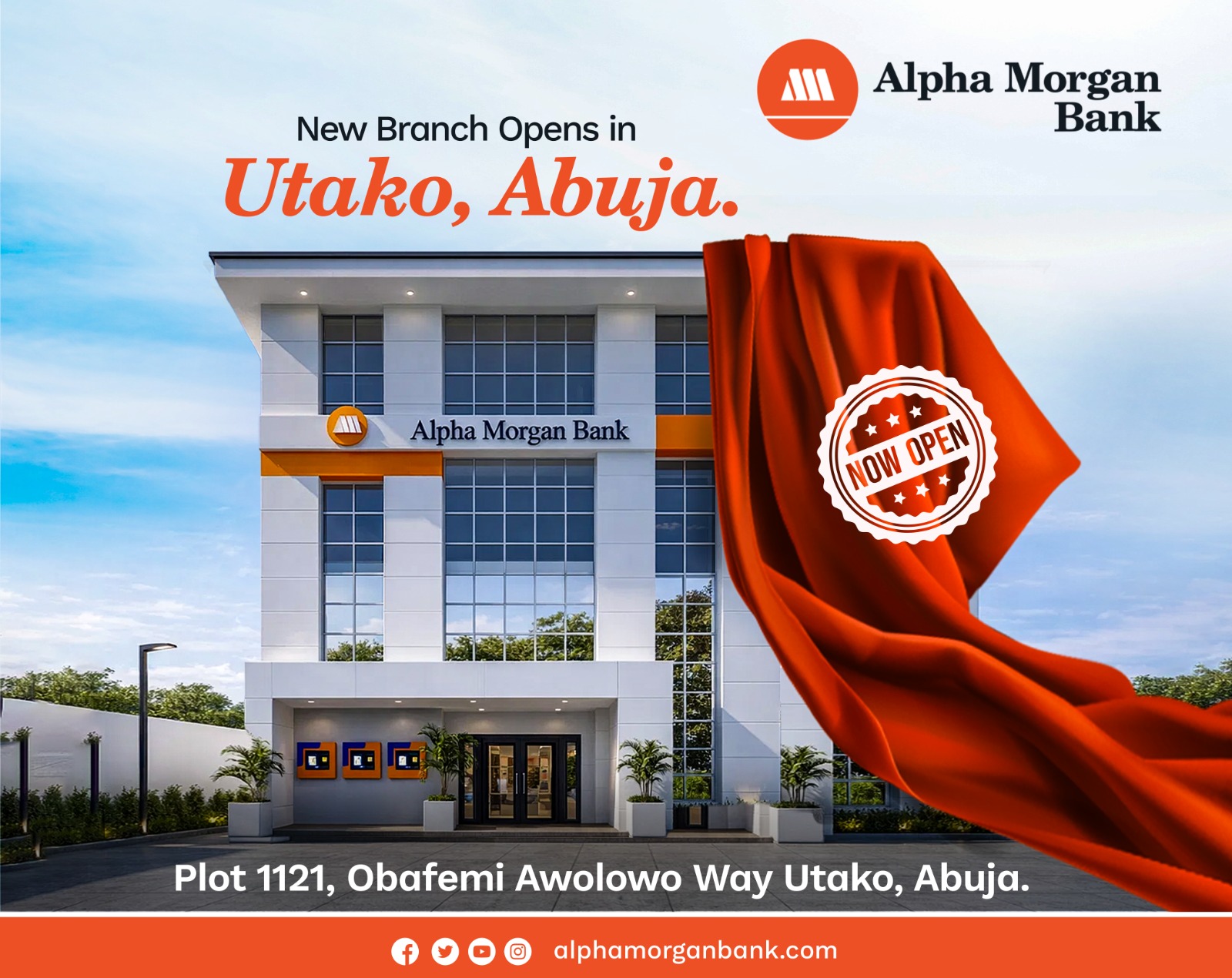 Alpha Morgan Bank deepens presence in Abuja with new branch 