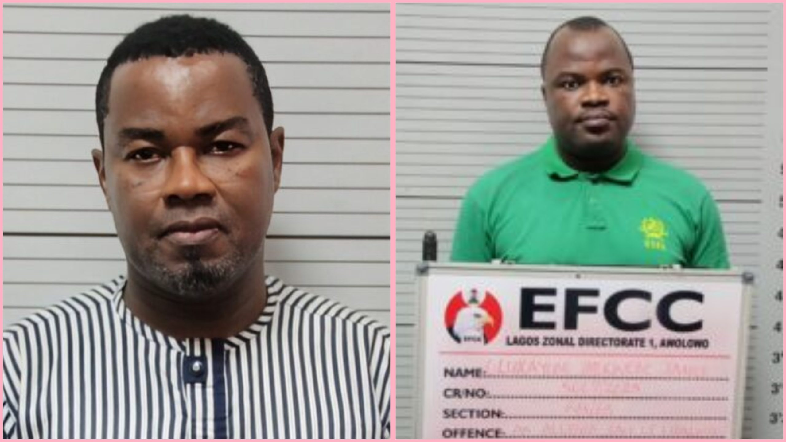 EFCC arraign Bakare Oladimeji Surajudeen, James Olukayode Imokwede, staff of FSDH for committing fraud involving $306,667, €50,250