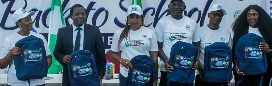 Fidelity Bank empower school children in Plateau with school packs, donations